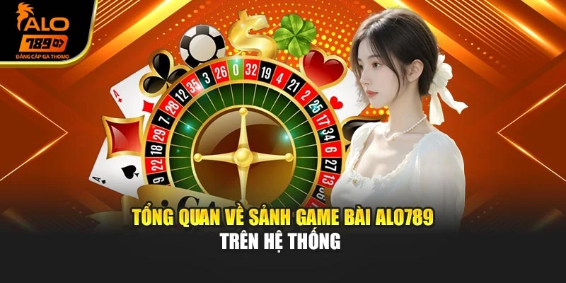 Tổng quan về sảnh game bài Alo789 trên hệ thống